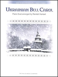 Ukrainian Bell Carol piano sheet music cover Thumbnail